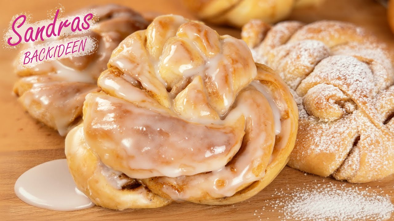 Zimtknoten Rezept – Einfach & Schnell | Zimtschnecken selber machen