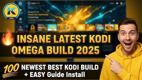 ✅INSANE LATEST KODI OMEGA BUILD 2025 | 💯 SUPER FAST & NEWEST BEST KODI BUILD + EASY Guide Install