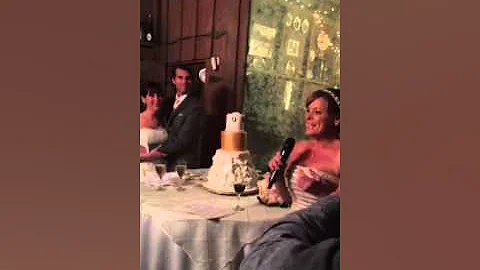 Jessica Toasts JoAnne