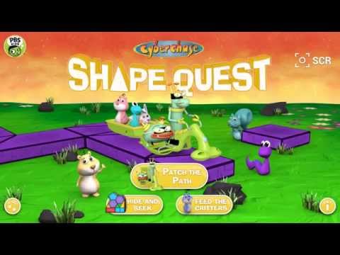 FEED THE CRITTERS : Cyber Chase Shape Quest Android Game