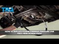 How to Replace Power Steering Pressure Line 2003-2008 Honda Pilot