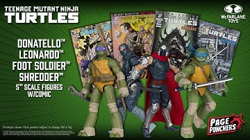 NEW Page Punchers™ Teenage Mutant Ninja Turtles™ w/Comic 5" Figures | Action Figure Showcase