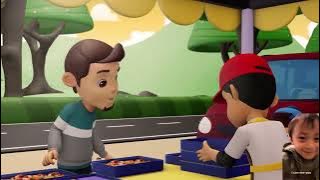 Juz Amma: 101.  Al Qariah: Omar dan Hana Cartoon