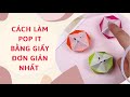 Cách làm pop it bằng giấy đơn giản nhất - Make paper pop it origami DIY ...