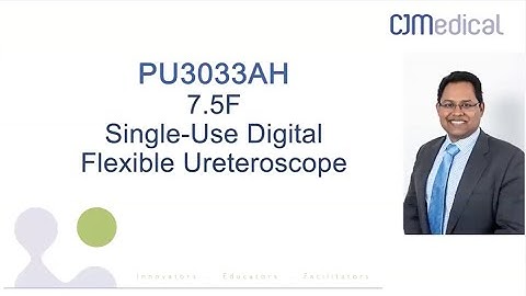 Single-Use Digital Flexible Ureteroscope 7.5 Fr DISS™️ presented by Professor Bhaskar Somani