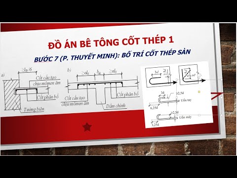 Video BƯỚC 7 - PHẦN THUYẾT MINH: BỐ TRÍ CỐT THÉP SÀN - youtube