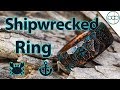 Making a Shipwrecked Copper Ring with a Blue Oxidation Patina