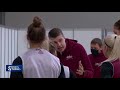 Latvijas sieviešu basketbola izlase gatavojas spēlei ar Vāciju