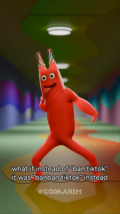 BAN BAN TIKTOK ( Garten of Banban Animation )