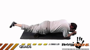Physiozone | Grid Foam Roller | Quads