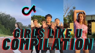 Girl Like You Nothing You Can Do (So Big) - TIKTOK DANCE COMPILATION