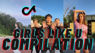 Girl Like You Nothing You Can Do (So Big) - TIKTOK DANCE  COMPILATION