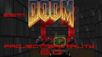 Doom Project Brutality 3.0: The Shores of Hell Level 1 - 100% Secrets