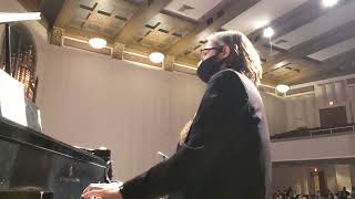 Capital University Big Band - 11/5/2021 - Piano Cam (Danny Burke)