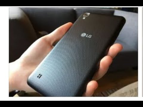Видео: как снять заднюю крышку с телефона LG-K220 ds