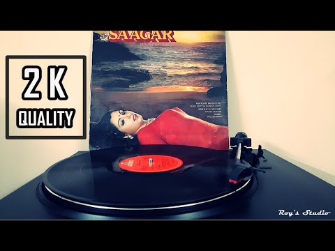 Saagar Kinare Dil Yeh Pukare Saagar 2K Quality   R D Burman  Kishore  Lata  Vinyl Audio HD