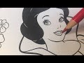 (100均)白雪姫の塗り絵〜Painting Snow White's Coloring Book〜