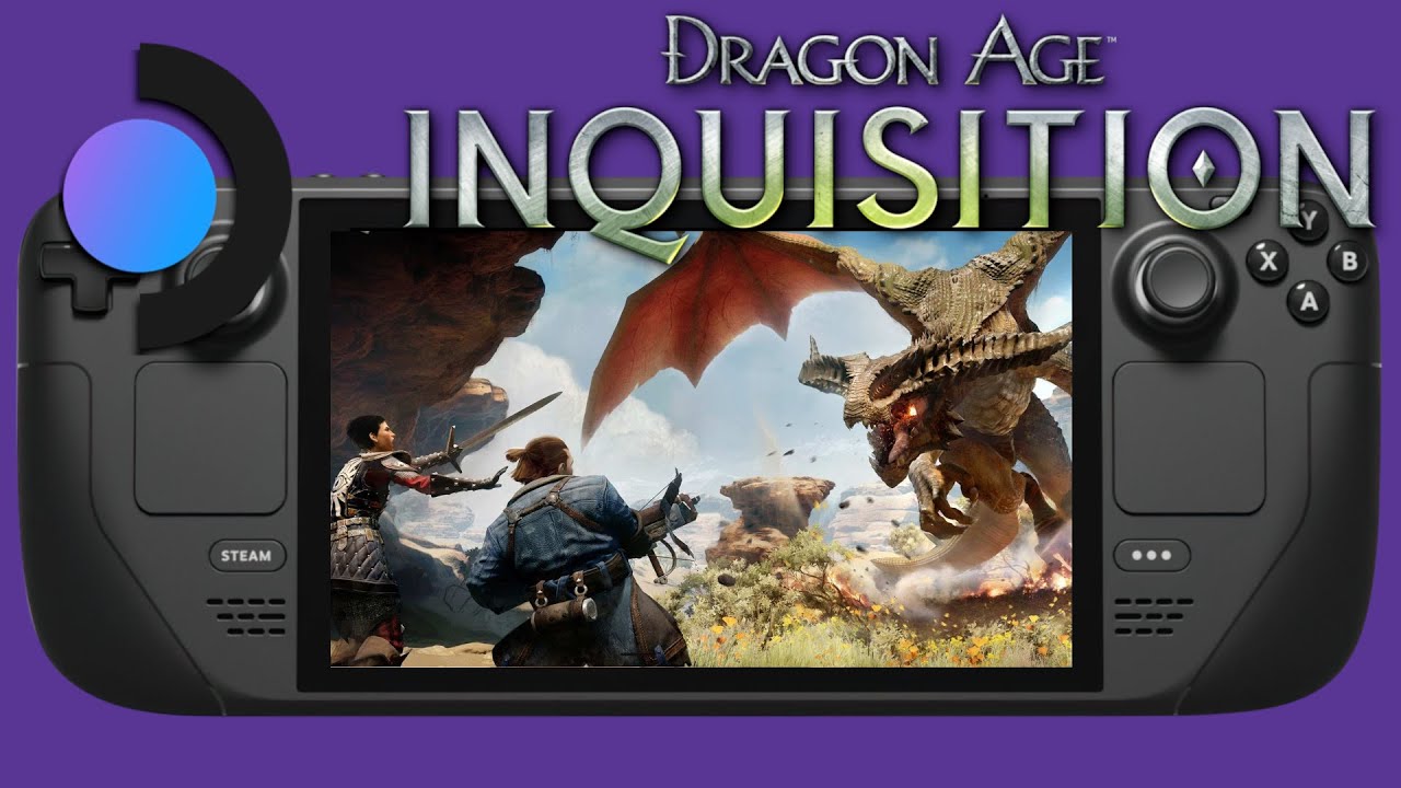 Steam Deck Gameplay Dragon Age Inquisition Steam OS YouTube