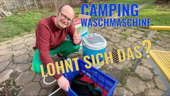Camping Waschmachine, Reisewaschmaschine