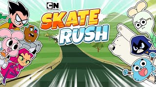 The Amazing World of Gumball: Skate Rush - Gumball Hits on the Road on his Scooter (CN Games) screenshot 1