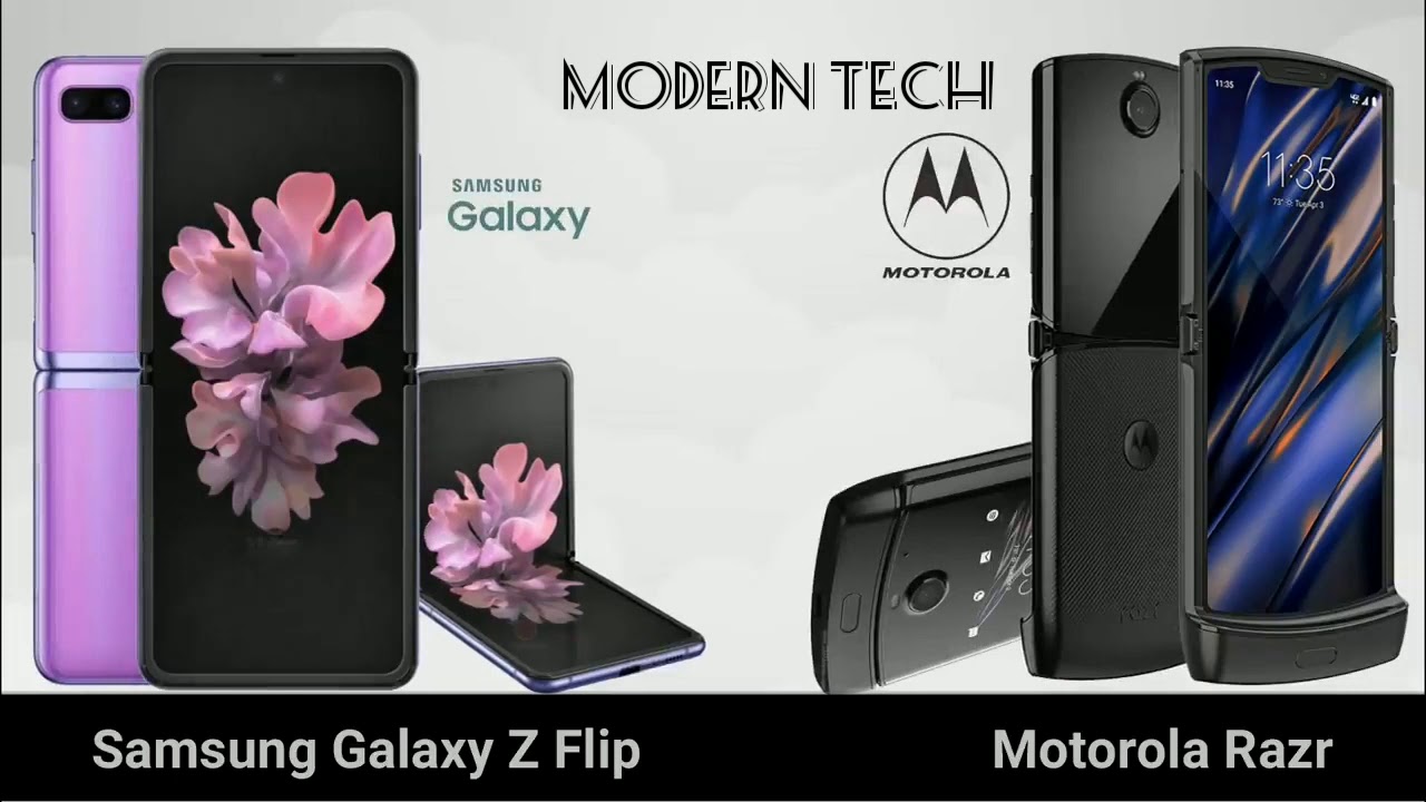 Motorola Razr VS Samsung Z Flip Full Comparison YouTube