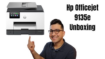 Hp Officejet Pro 9135e Unboxing, Setup & Review