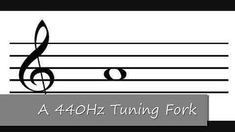 A 440Hz Tuning Fork Musicians Tuning Tool