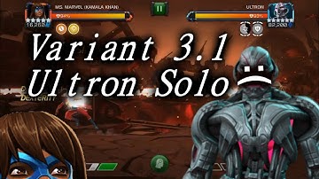 Variant 3.1 Ultron Solo w/Kamala - Marvel Contest Of Champions