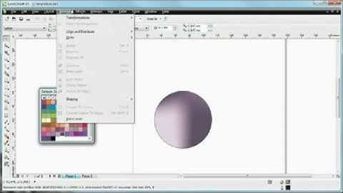 CorelDraw Graphic Suite X5 - Mesh Fill.avi