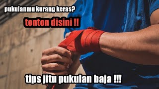 5 tips cara melatih pukulan tangan agar keras dan cepat