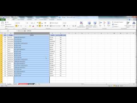 Video: Excel'de Sütunların Adı Nasıl Değiştirilir?