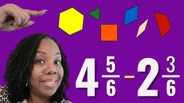 Subtract Mixed Numbers with Like Denominators Using Pattern Blocks or Diagrams|Teach Elementary Math