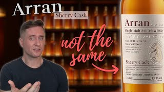 Theres An Issue With This One... Arran Sherry Cask Review
