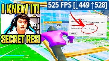 BUGHA *FINDS* SECRET "STRETCHED RES" that ALL PROS are ABUSING! (MAX FPS & BETTER AIM!)