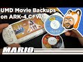 How to Backup &amp; Play PSP UMD Movies with ARK-4!