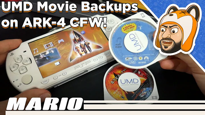 How to Backup & Play PSP UMD Movies with ARK-4!