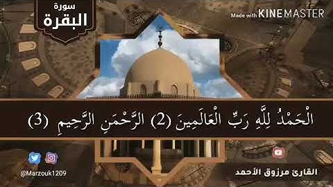 ‏عشائية الاثنين ٢١ / ١٠ / ١٤٤٠ هـ  ‏للقارئ مرزوق الأحمد | سورة البقرة ‏{بديع السماوات والأرض}  ‏.