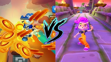 Garfield Rush 🐈 vs. Crash Bandicoot On The Run - Endless running Game!