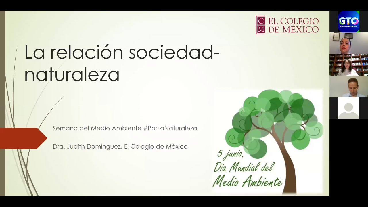 Conferencia: La Relación Sociedad-Naturaleza - YouTube