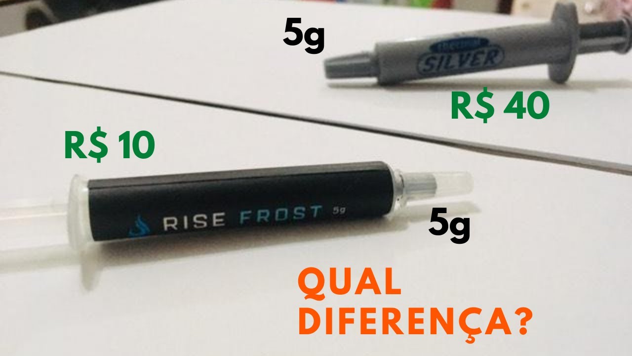 Pasta térmica barata é boa? Qual a suas diferenças? - YouTube