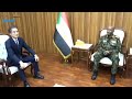 رئيس مجلس السيادة يلتقي مبعوث اليابان الخاص للقرن الأفريقي رئيس مجلس السيادة يلتقي مبعوث اليابان الخاص للقرن الأفريقي