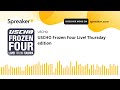 USCHO Frozen Four Live! Thursday edition