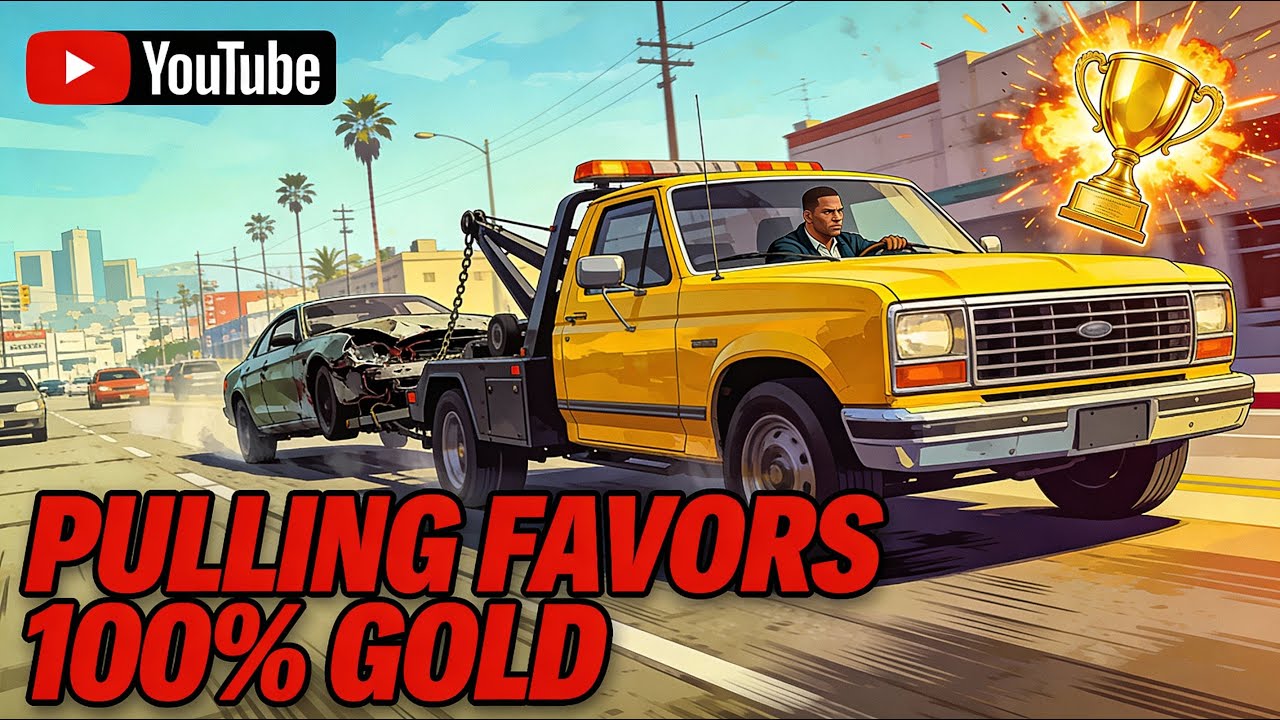 GTA 5 Pulling Favors: Gold Medal in 