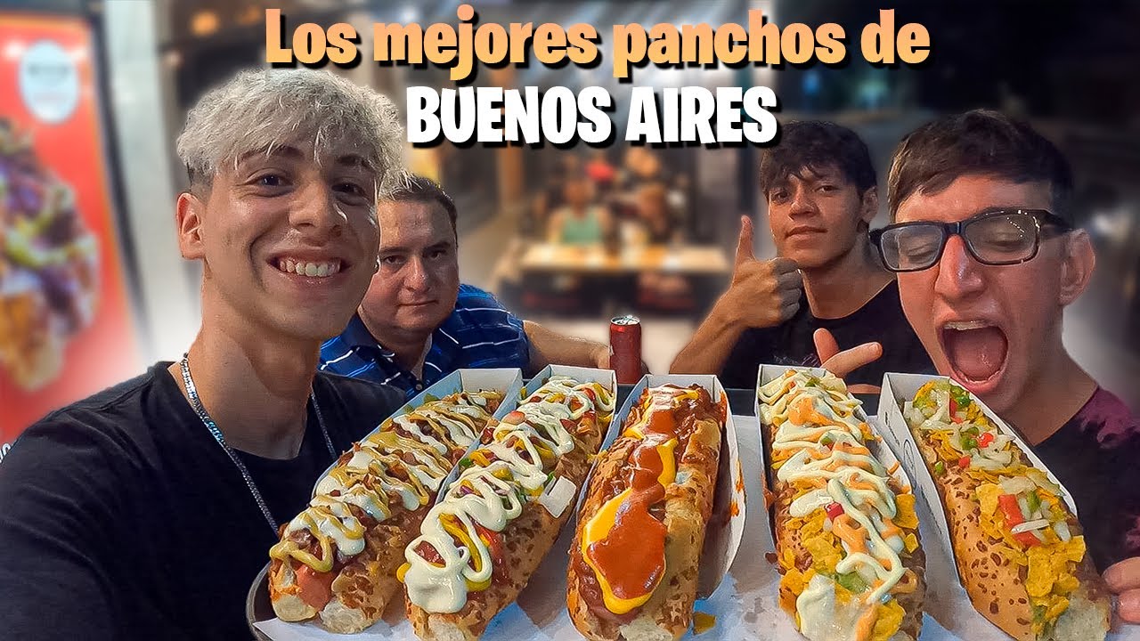 Probamos los MEJORES PANCHOS GOURMET de Buenos Aires 🌭 YouTube