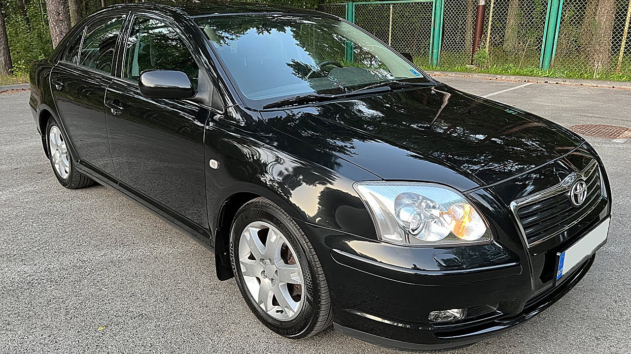 2005-toyota-avensis-t25-1-8-129hp-review-exterior-interior-start