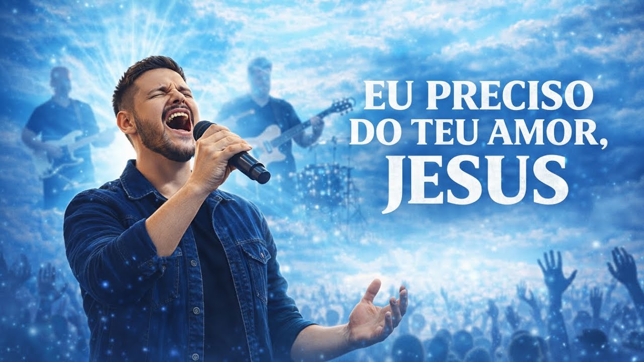 🎵 EU PRECISO DO TEU AMOR, JESUS 💙🙏 | VOZ DA FÉ | LOUVOR GOSPEL PROFUNDO QUE VAI TOCAR SEU CORAÇÃO
