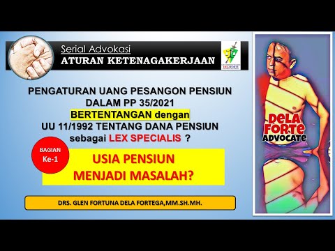 Video: Apa Bagian Dasar Dari Pensiun?