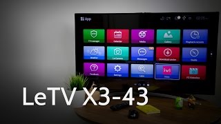 Телевизор LeTV X3 43 распаковка (UNBOXING)