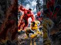 Red Hulk Vs Villain Hulk ☠️ | Spiderman Entry 🔥 #songlyrics #RedHulk #VillainHulk #aivideo