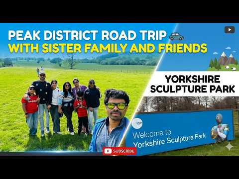 Peak District Vlog Part 1 | UK's Beautiful Travel Destination | UK Travel Vlog | Telugu Ytuber in UK
